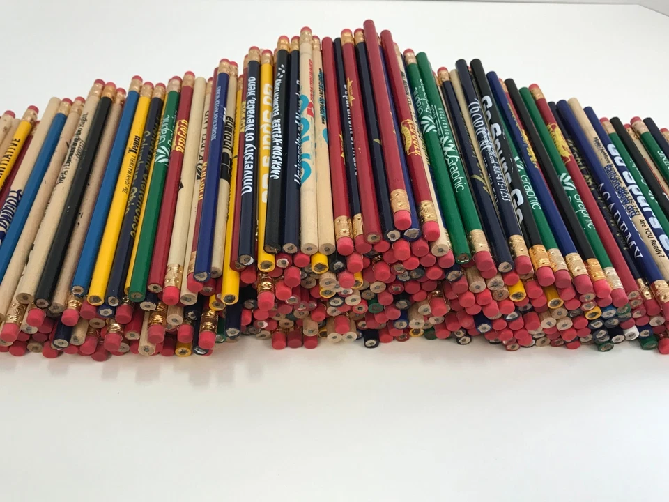 500 Lot Misprint Pencils with Rubber Eraser #2 Lead, School, Home, Office Lot - Image 2 of 2