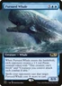 Pursued Whale MTG Core Set 2021 Rare Foil NM Extended Art x1 - Magic Card