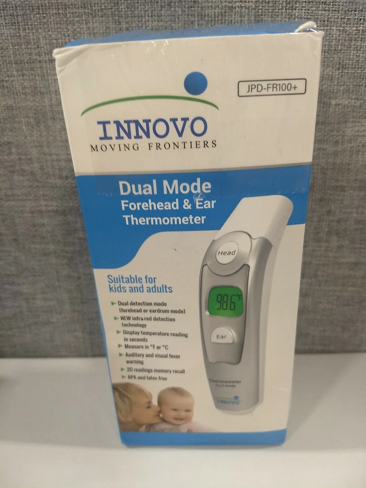 Innovo Medical Forehead and Ear Thermometer
