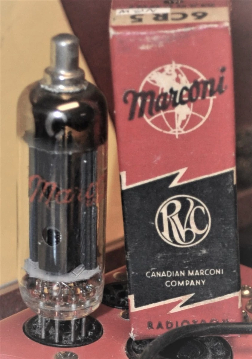 CV2523 GEC G.&C. 5998 6080 A1834 6AS7 VALVOLA AMPLIFICAZIONE OTL NOS/NIB - Foto 4