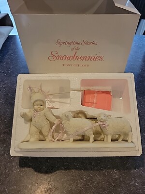 ''Don't Get Lost''  Snowbabies Dept 56