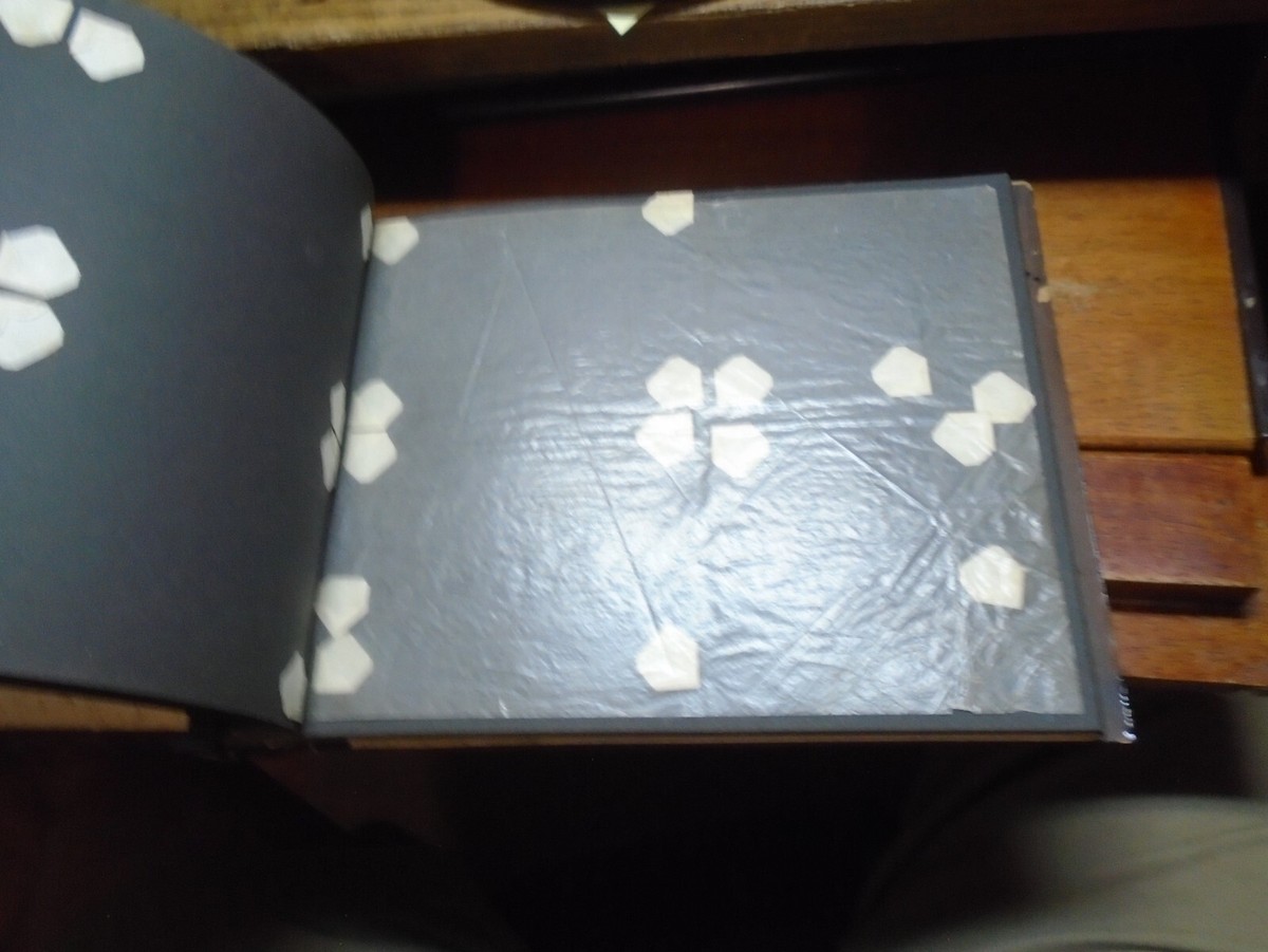 Photo Album BoraBora アルバム 日本非売品 ハンドメイド Vintage Japan photo album scrapbook with brocade cover