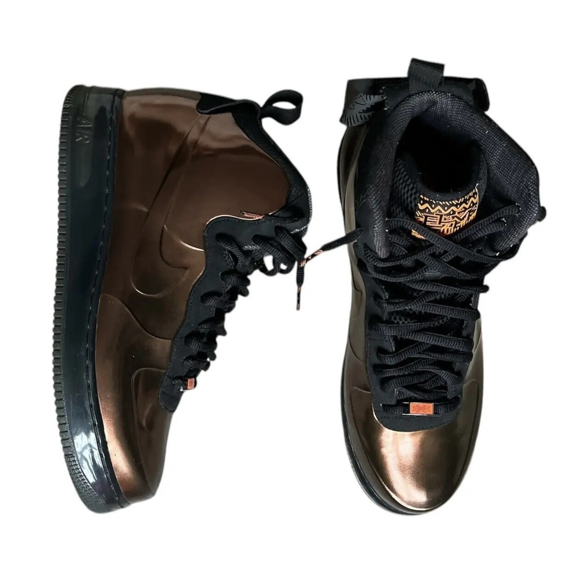 Nike Air Force 1 Foamposite BHM 2013 - Metallic Copper - Size UK 9 (EU 44) US 10 | eBay UK