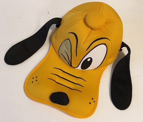 DISNEY Parks Pluto Hat With Ears Cap 