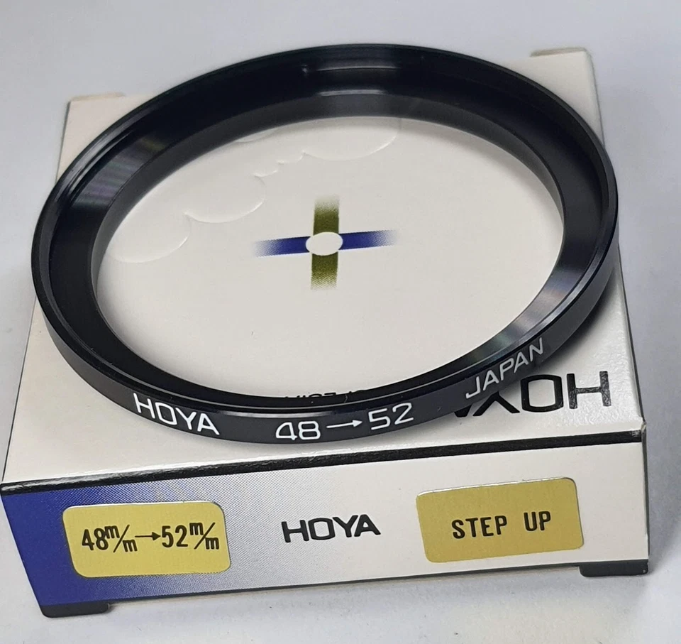 Hoya 48-52mm Step Up Adapter Ring 48mm Lens to 52mm Filter Converter E48-E52 - Image 3 of 4