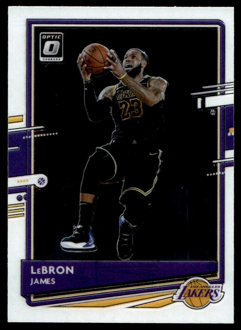2020-21 Donruss Optic LeBron James G58 Los Angeles Lakers #13