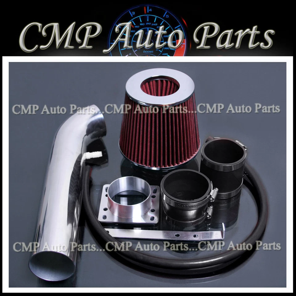 KIT DE ADMISIÓN DE AIRE NEGRO Y ROJO APTO PARA TOYOTA 4RUNNER TACOMA 1995-1999 2.7L Foto 2 de 3