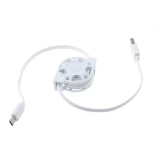 Retractable USB Cable Type-C Charger Power Cord for Cell Phones