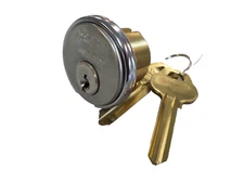 CORBIN RUSSWIN CR1000 A1011L4 KEYWAY 1 1/8" MORTISE LOCK CYLINDER 0 BIT 2 KEYS