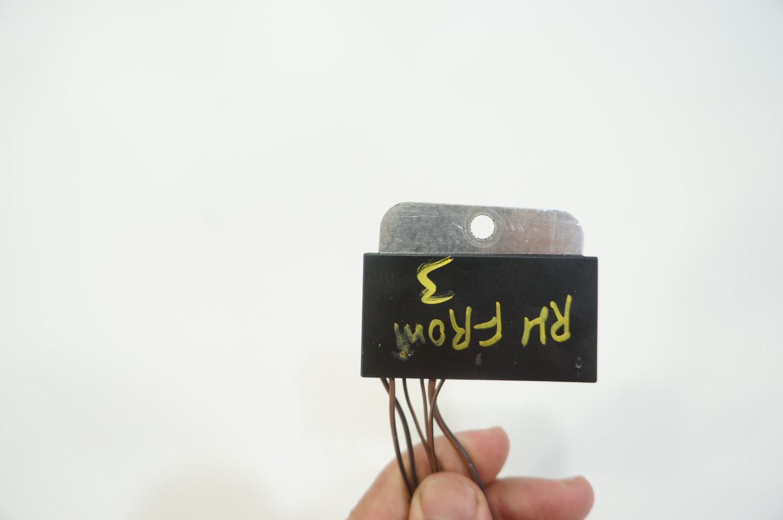 OEM BMW negative wire cable terminal clamp loom ground 8366618