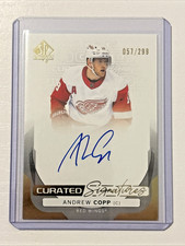 Andrew Copp 2024-25 SP Authentic Curated Signatures Auto /299 #SPC-AC
