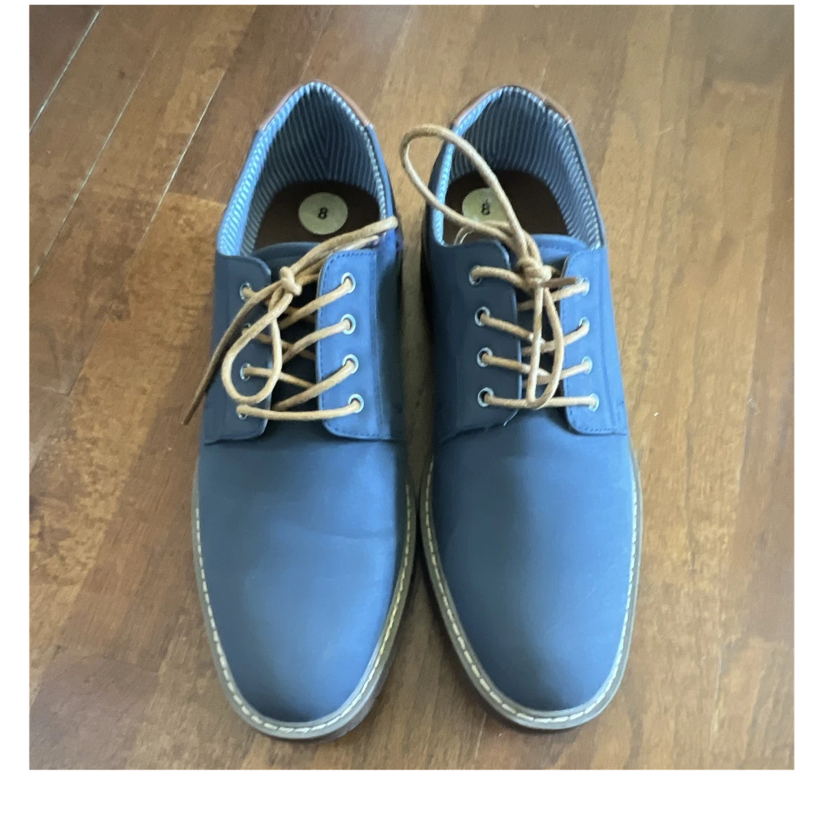 Perry Ellis Oxford Casual Shoes Boulevard Blue Size 9 Perry Ellis Blue Oxfords for Men | Mercari main image 2