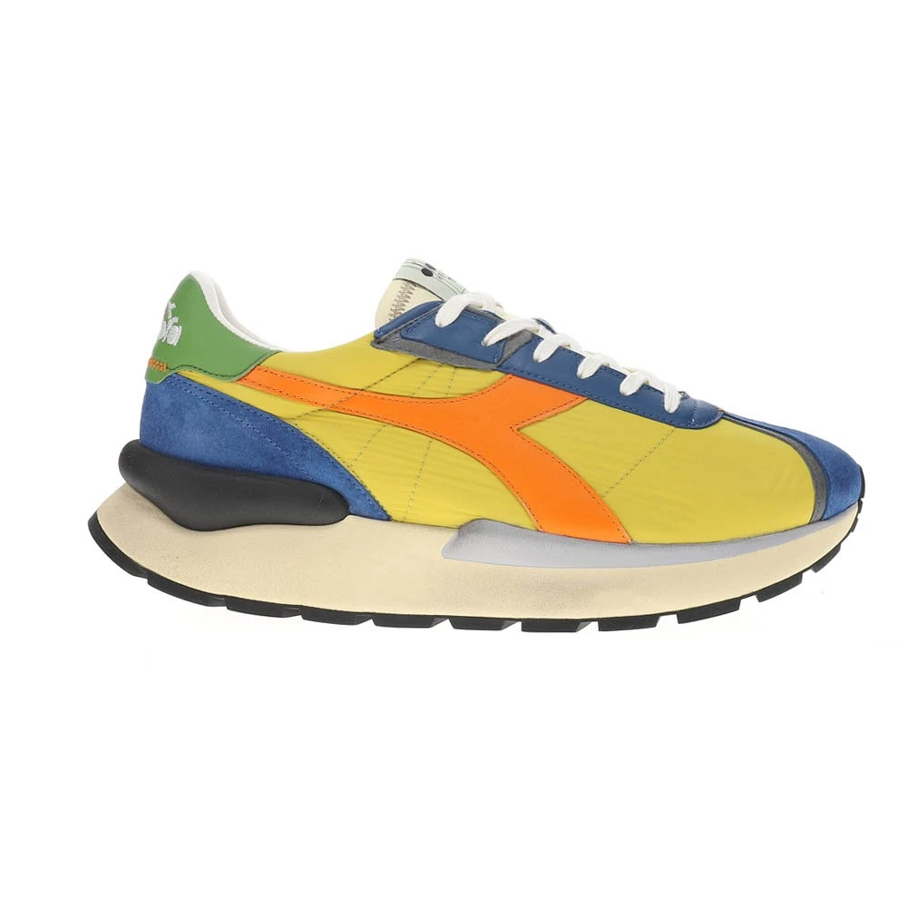diadora Mercury Elite Lace Up Mens Gold, Grey Sneakers Casual Shoes 180469-3504