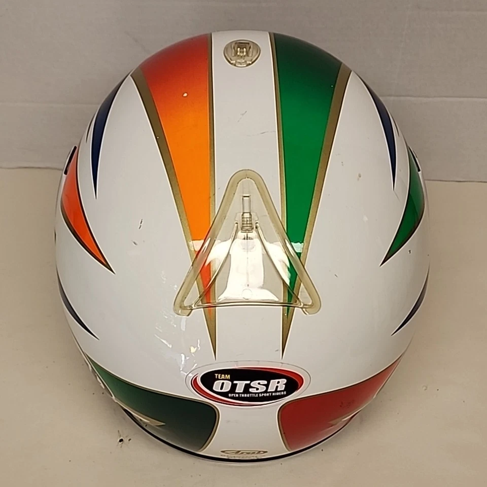 Arai Quantum/e  Lucas Cadalora 🇮🇹 Size XL Arai motorcycle Helmet Vintage - Image 4 of 4