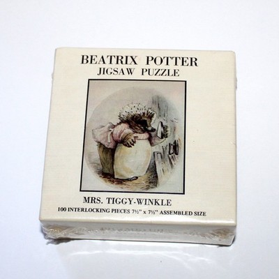 Beatrix Potter jigsaw puzzle Mrs Tiggy Winkle 100 pieces 1974 Gameophiles vtg