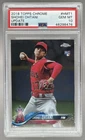 46298476 Shohei Ohtani 2018 Topps Chrome Update #HMT1 Rookie RC PSA 10