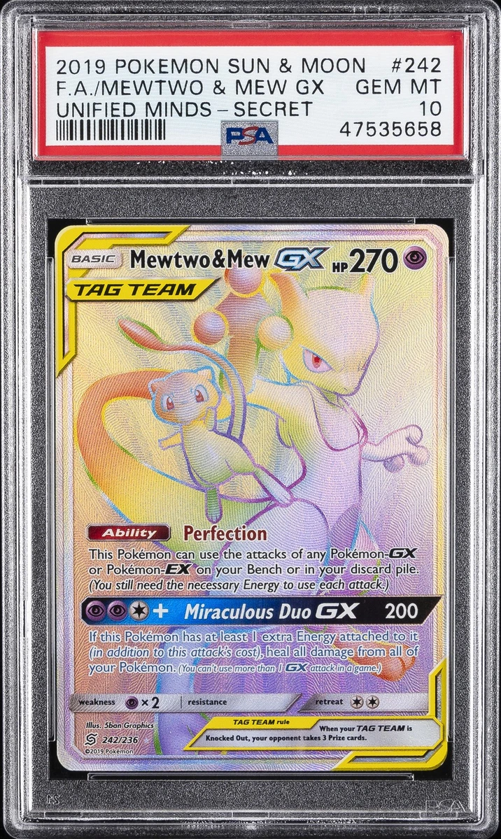 【PSA10】 2019 ミュウ サン&ムーン TAG TEAM GX ポケモン Preços baixos em Cartões de jogo de cartas colecionáveis
