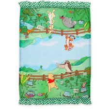 Disney Winnie The Pooh Kitchen Towel Piglet Tigger Owl Hunny Garden Farm Scene