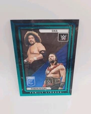 2023 Panini Donruss Elite WWE - Family Lineage Roman Reigns, Sika #3 Teal /25