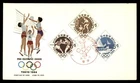 Mayfairstamps Japan FDC 1964 Olympic Sports Volleyball First Day Cover aaz_26613
