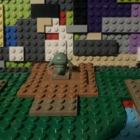 Lego Star Wars Rotta the Hutt Minifigure sw0193 7675 7680 Jabba Mini fig