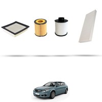 Hoffcar Wartungsset - 4 Filter FüR Opel Signum 1.9 Cdti 110KW Ab 2004