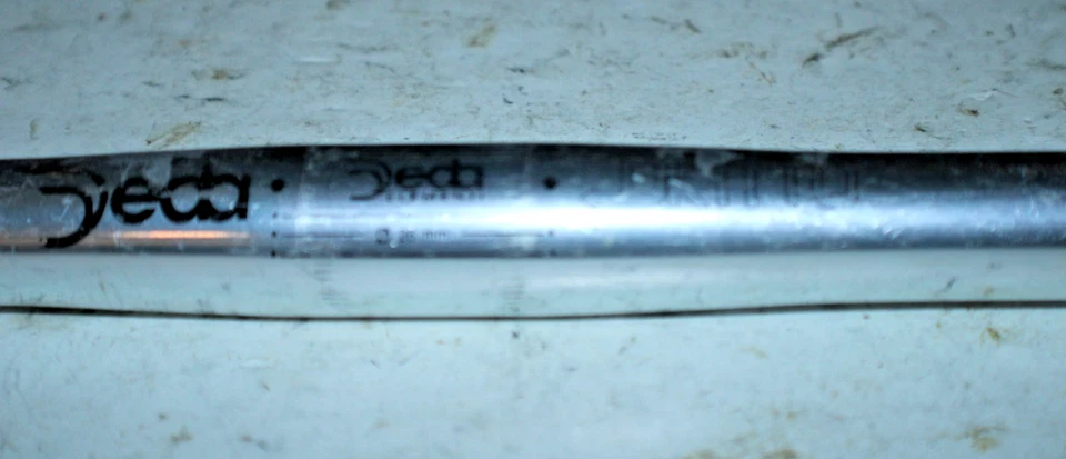 Deda Elementi Dritt Flat Bar Handlebar 26mm 50cm Sil.ver MTB Hybrid USA Shipper! - Image 4 of 4