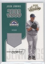 2003 Playoff Absolute Memorabilia Player Collection Gold 4/25 Jason Jennings 0a1