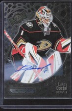 2022-23 SkyBox Metal Universe #161 Lukas Dostal Auto Silver FX #/349