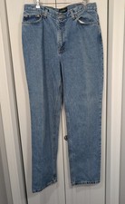 Ralph Lauren Co Women's Size 14 Original Straight Jeans Vintage Inseam 32