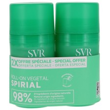 SVR Spirial 24h Deodorant Roll-On Set of 2 x 50 ml