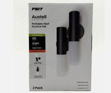 Rechargeable Portable Wall Sconce Set
