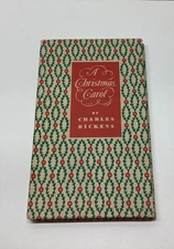 Vintage A Christmas Carol by Charles Dickens Hardcover w/ DJ Peter Pauper Press