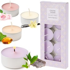 Set di 10 candele profumate in paraffina