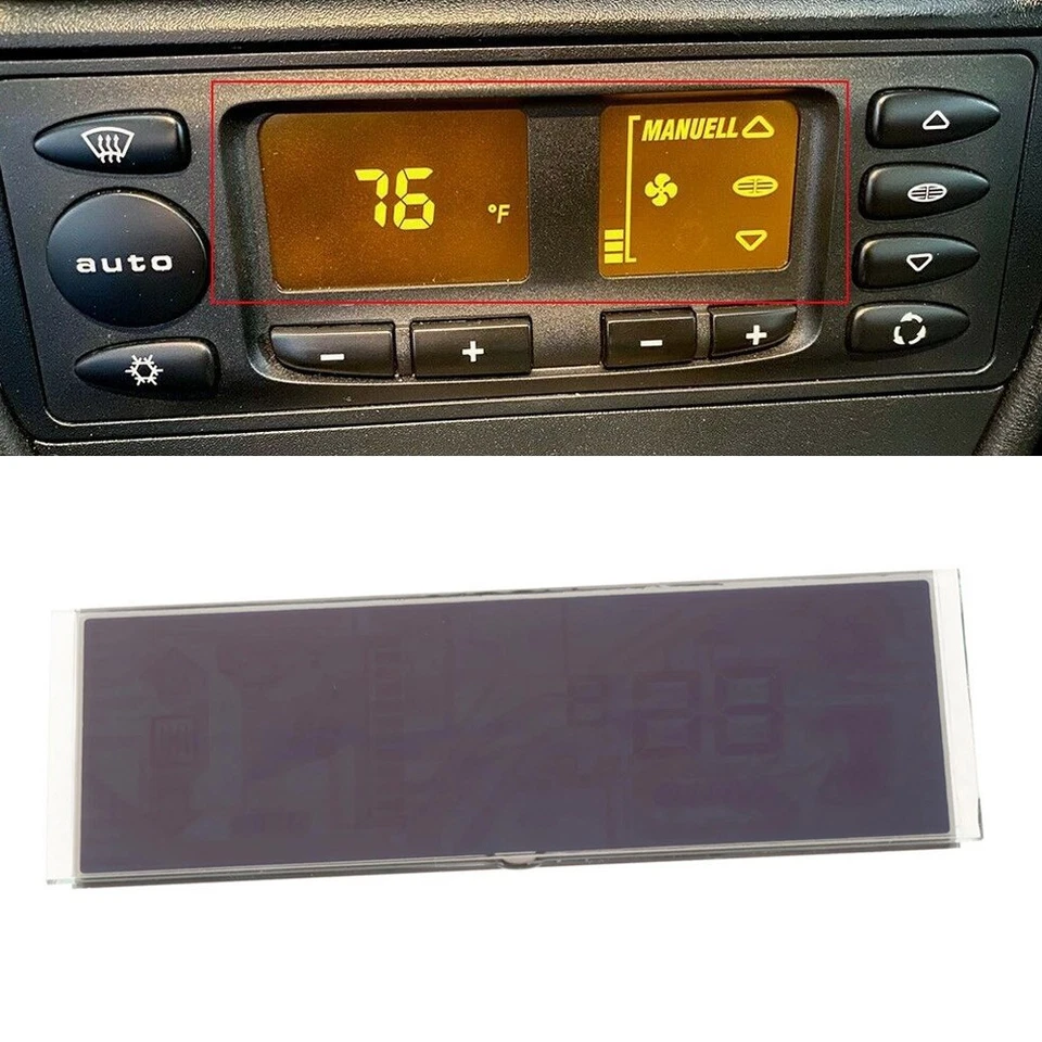 Heater Turbo (2001-2005) (996) 986 Climate Display Temperature - Image 4 of 4