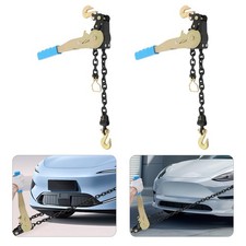 Ratcheting Chain Load Binder Heavy Duty Tie Down Ratchet Load Binder 4 Pieces