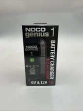 NOCO GENIUS1, 1-Amp Fully-Automatic Smart Charger, 6V and 12V Battery Charger