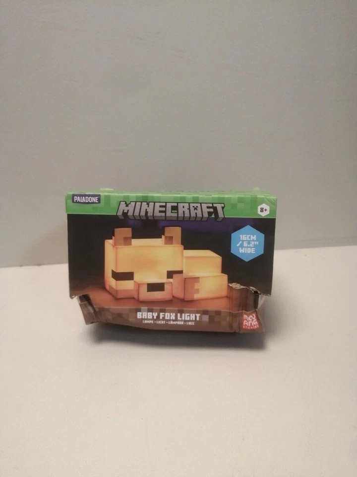 Paladone Minecraft Fuchs-Nachtlicht – niedliche Lampe, Geschenk für Jungen - Bild 2 von 4