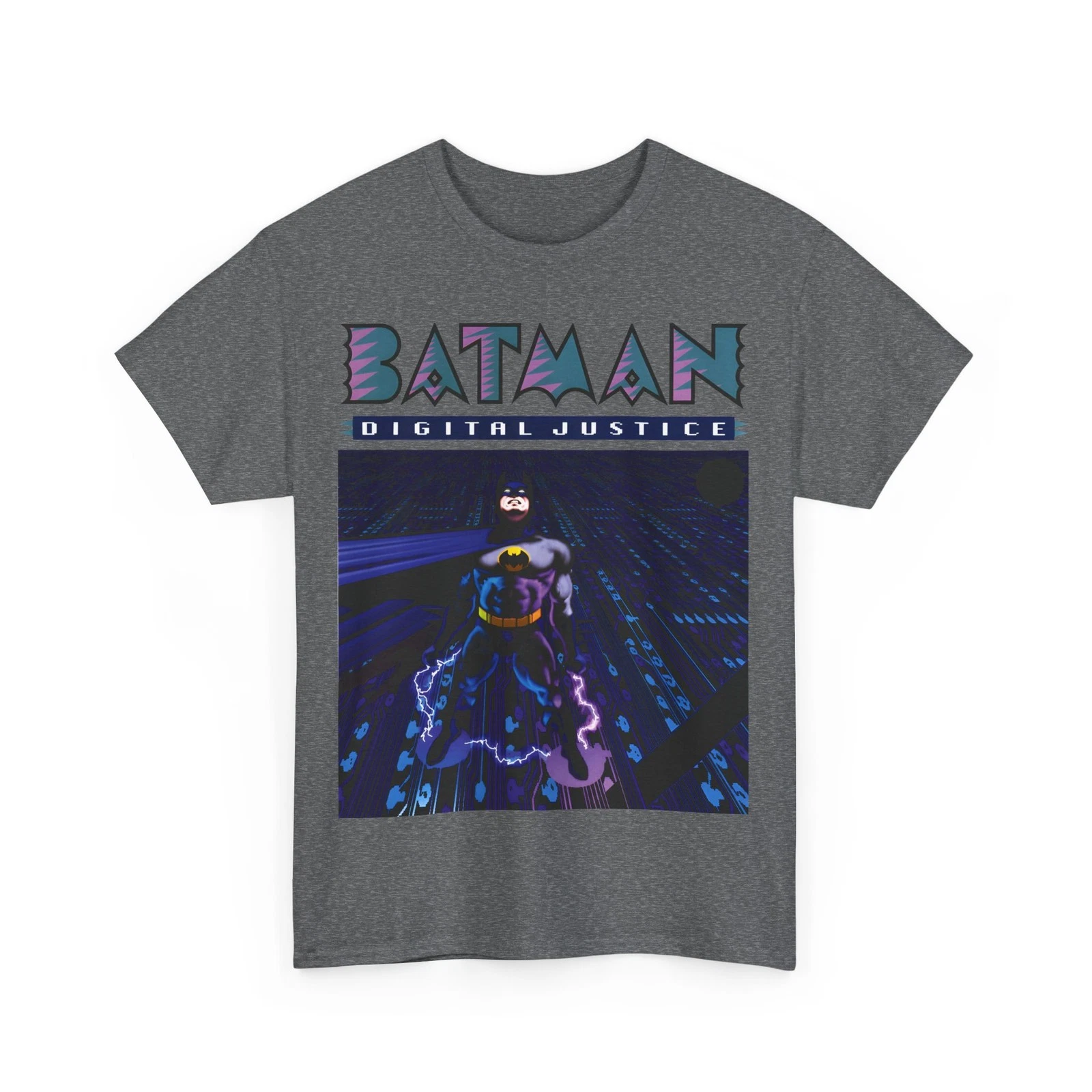 Batman Digital Justice T-Shirt - Pepe Moreno Computer Art - DC Comics