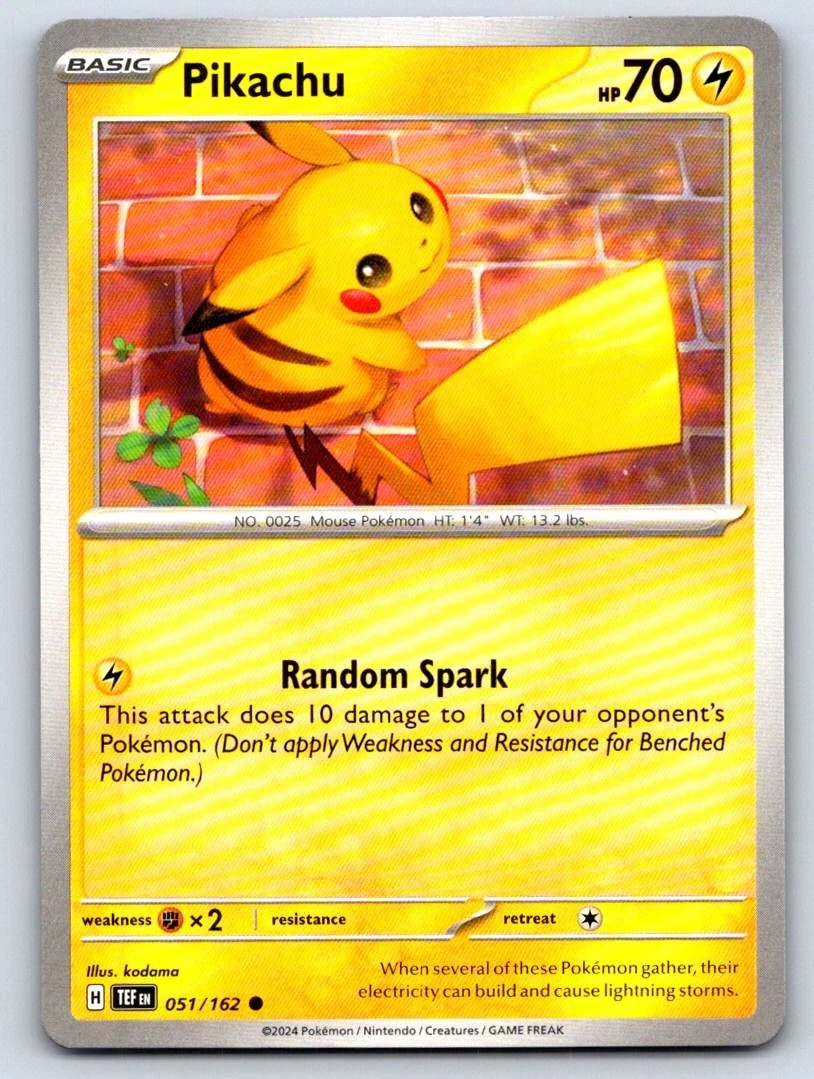 Pikachu 051/162 SV05: Temporal Forces for sale | eBay