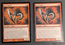 MTG Card - 2x Fury Sliver - Time Spiral - LP - Magic The Gathering - #157/301