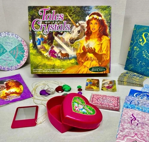 Tales Of The Crystals Vintage Fantasy Game- 1993 Milton Bradley *Please Read*