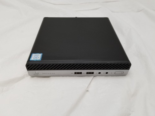 HP ProDesk 400 G5 DM : Intel Core I5-9500T 2.2GHz : 32GB RAM : 256GB SSD : No OS