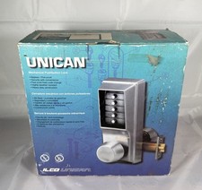 ILCO Unican Push Button Door Lock Mechanical Access Control - Used #1