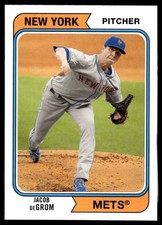 Jacob deGrom 2020 Topps Archives #116 New York Mets FREE SHIPPING AutographDen