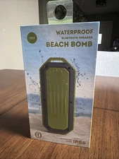iJoy Beach Bomb IP66 Portable Waterproof Bluetooth Speaker - Lemon