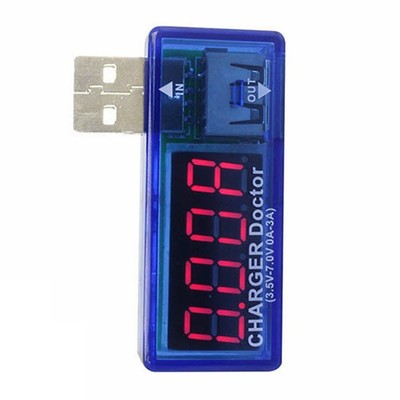 USB Power Spannung Strom Tester mit LED Anzeige Voltmeter Amperemeter USB Meter