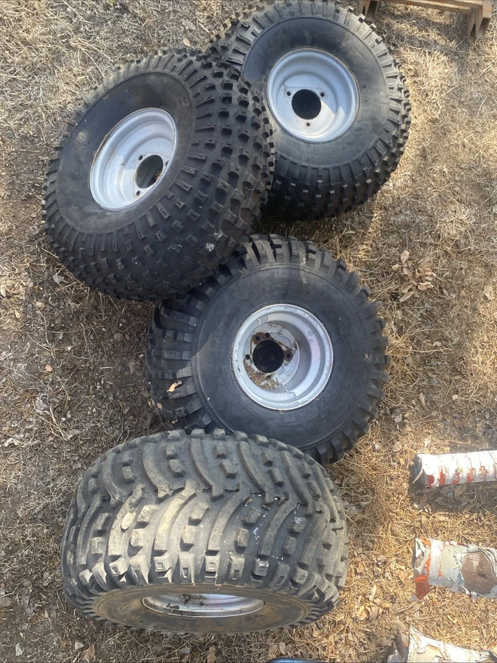 1984 Honda Odyssey FL250 Rear Wheels&Tires 45 Dollars FOR EACH!! Pickup/shipp - Image 3 of 4