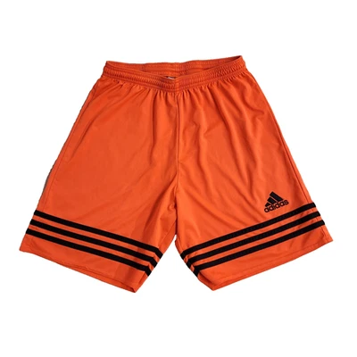 Adidas Climalite Sport Shorts Orange Training Drawstring Men's Size s W30 GG881 - Image 1 of 4
