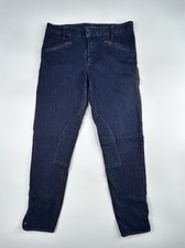 Ralph Lauren Denim Riding Pants Women  s Size 30 Dark Skinny Stretch Equestrian